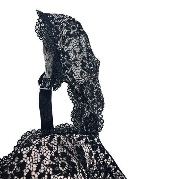 Victoria’s Secret dream angels black lace push up bra size 34DD - Picture 4 of 12